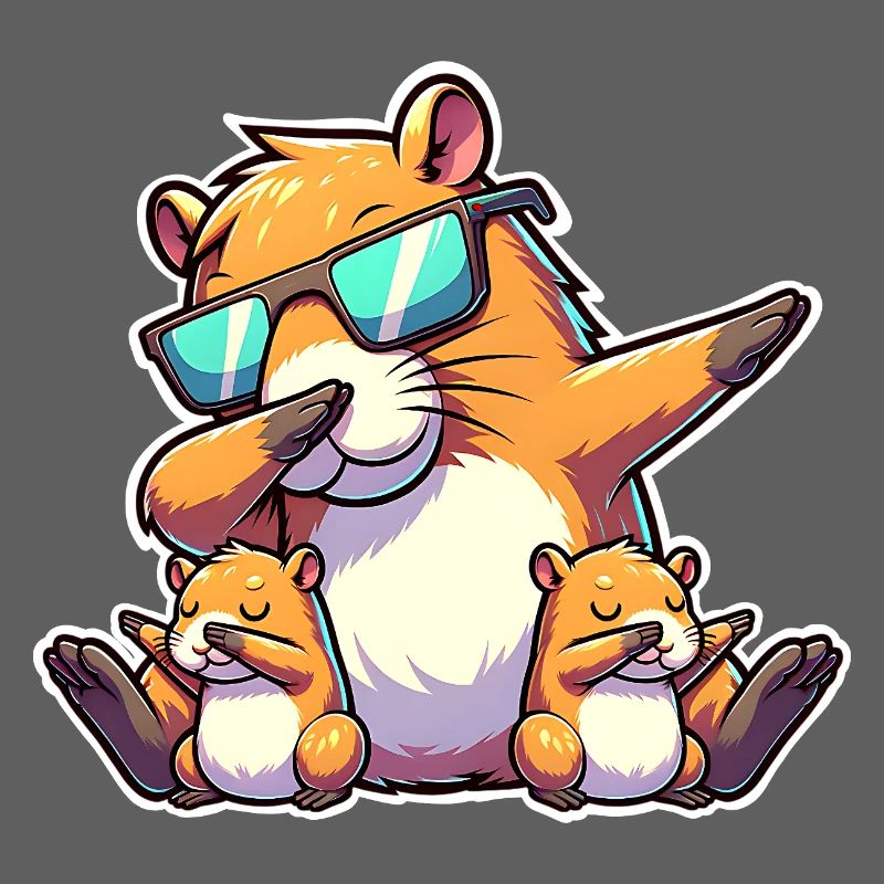 Capybara Papa