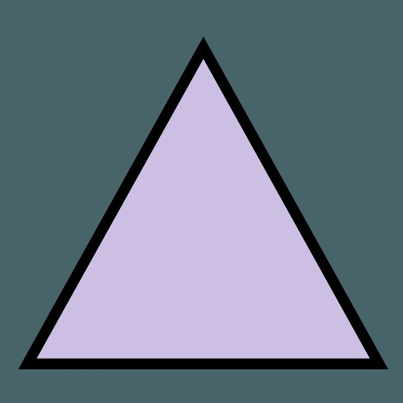 forme de triangle hippie triangle