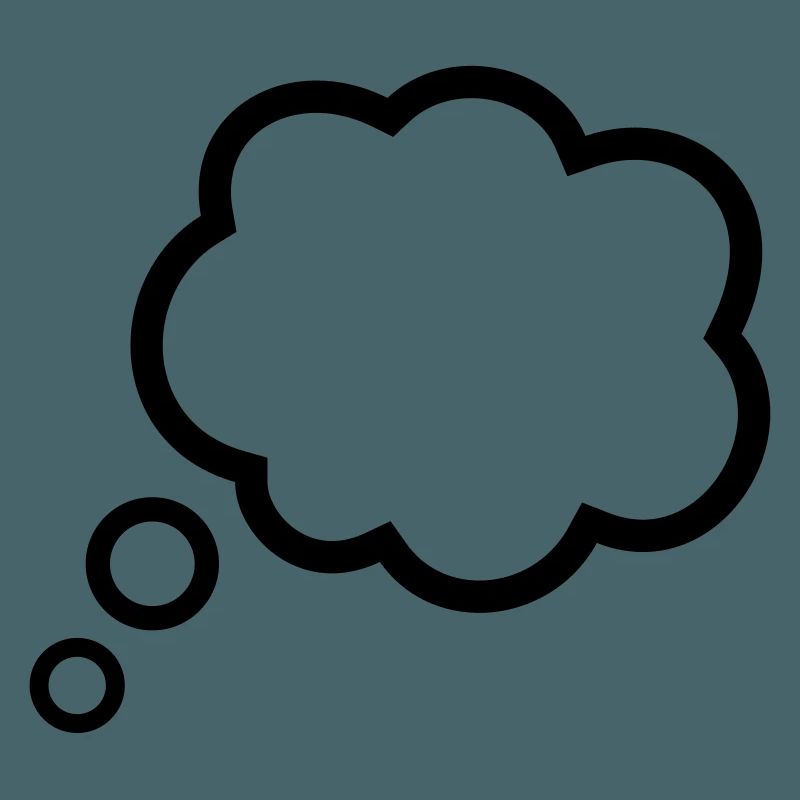 Thinking Bubble Comic Thought Bubble Bubble Thoughts