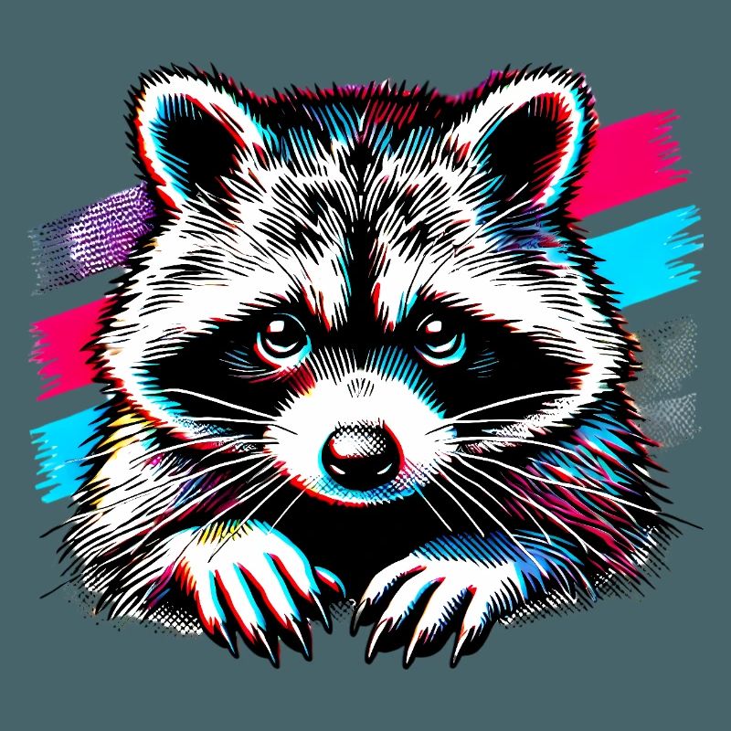 Waschbär