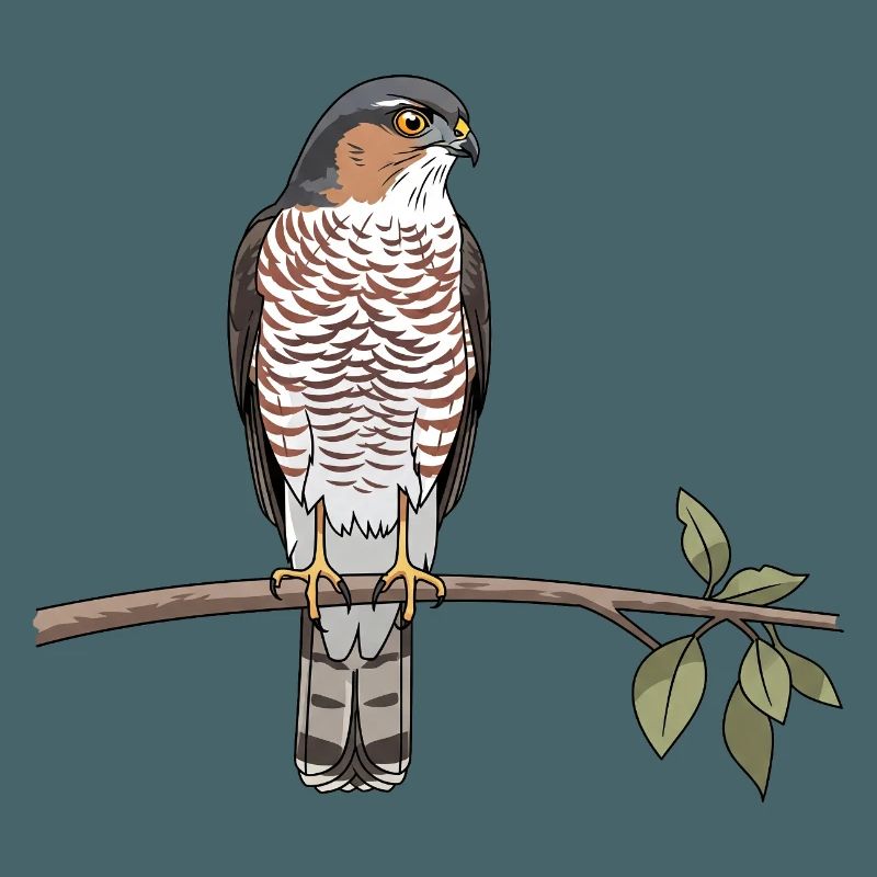Sperber Greifvogel