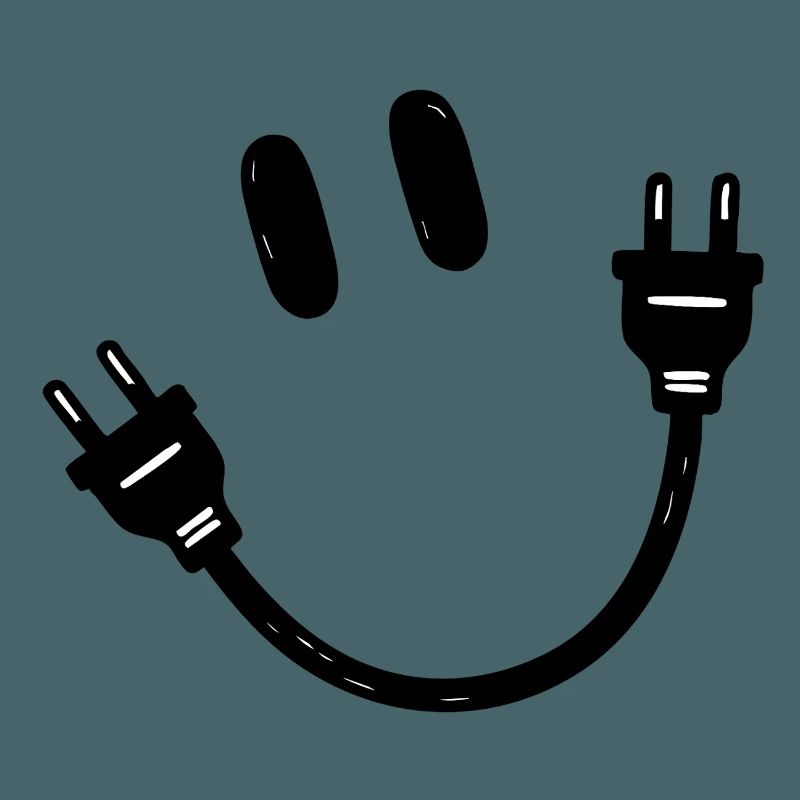 Electrician Electrical Engineer Schuko Plug Funny