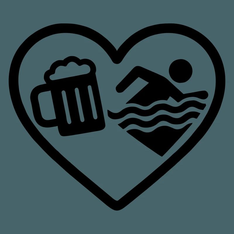 Herzschwimmendes Bier