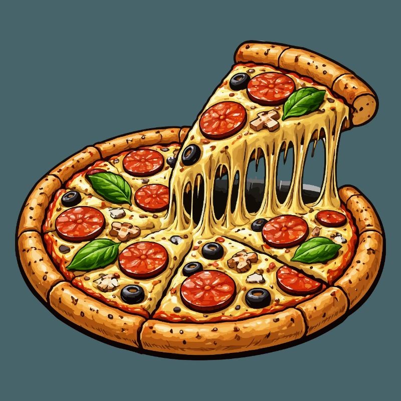 Pizza Motiv