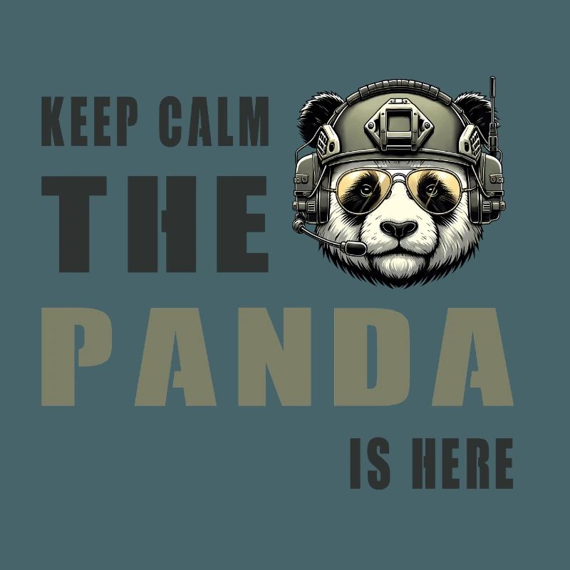Panda tactique – Restez calme
