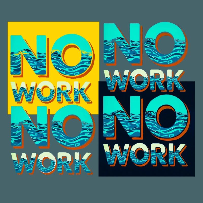 No work with waves