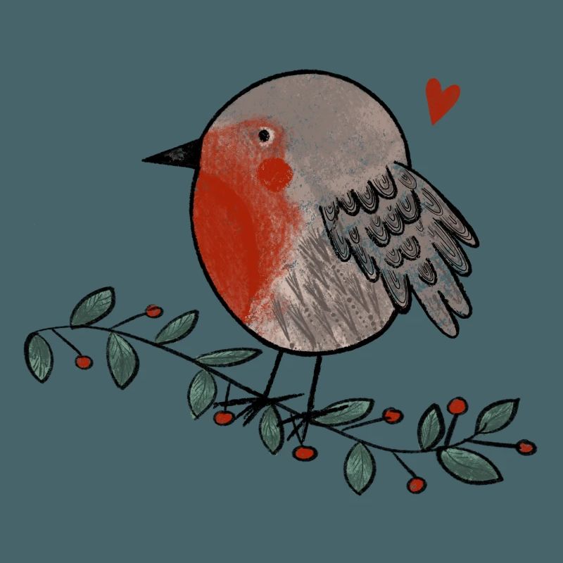 Rotkehlchen Liebe