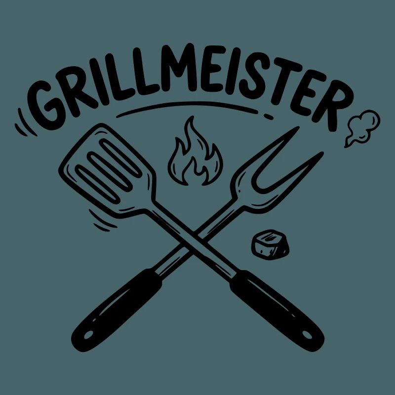 Grill Master BBQ Grilling Pitmaster Men