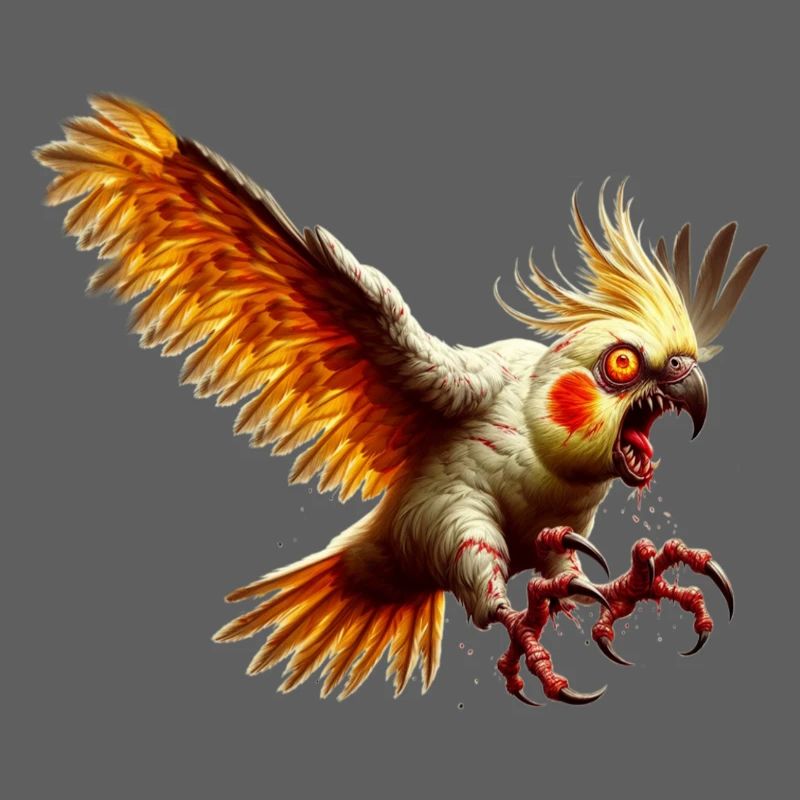 Oiseau maléfique - Calopsitte (14)