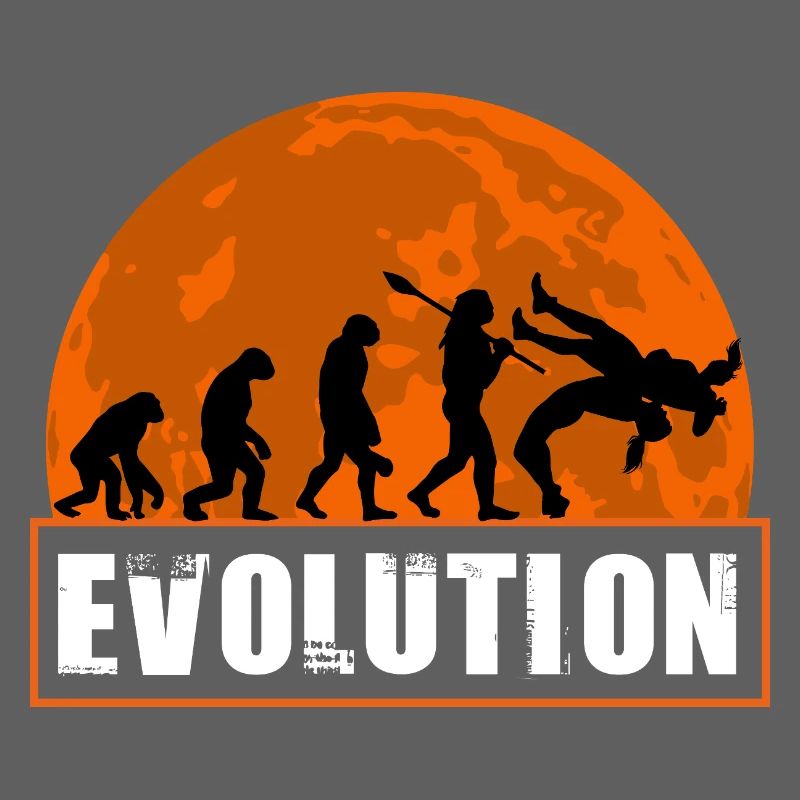 Évolution du catch Drôle de combattant MMA Grappling