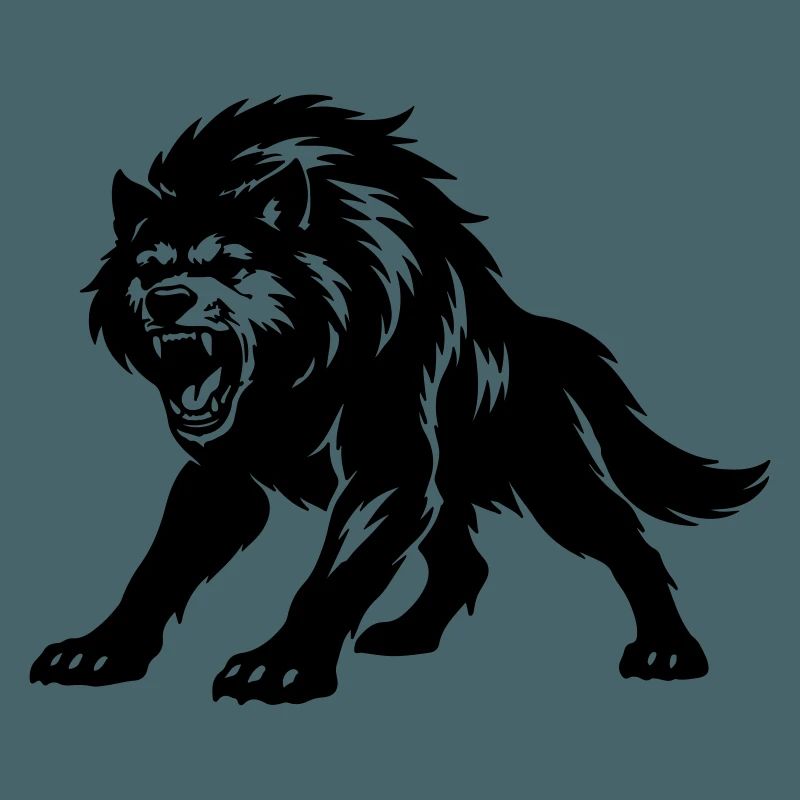 Wolf Silhouette