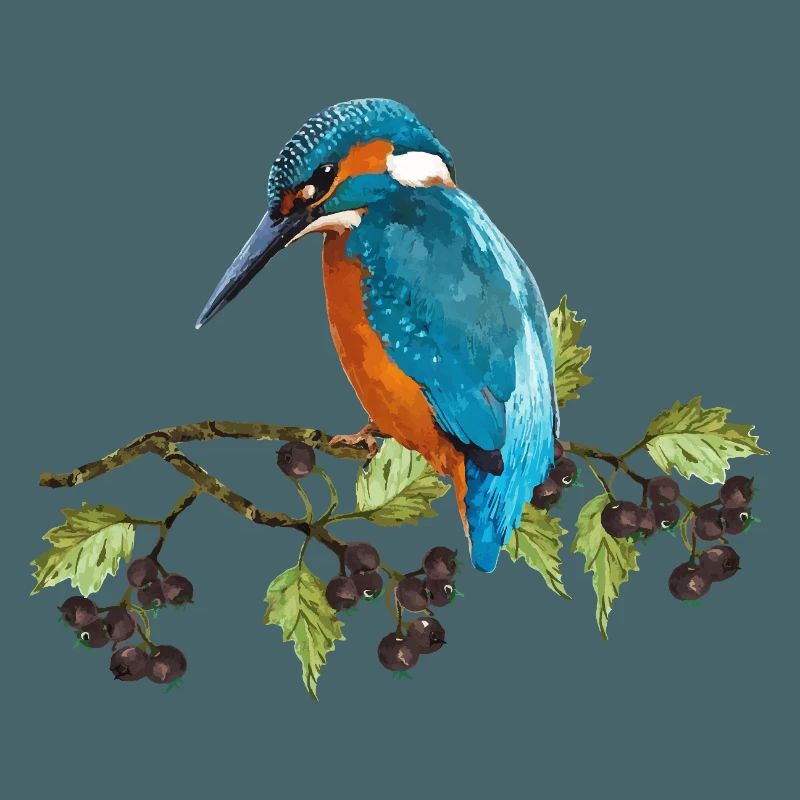 Bunter Vogel