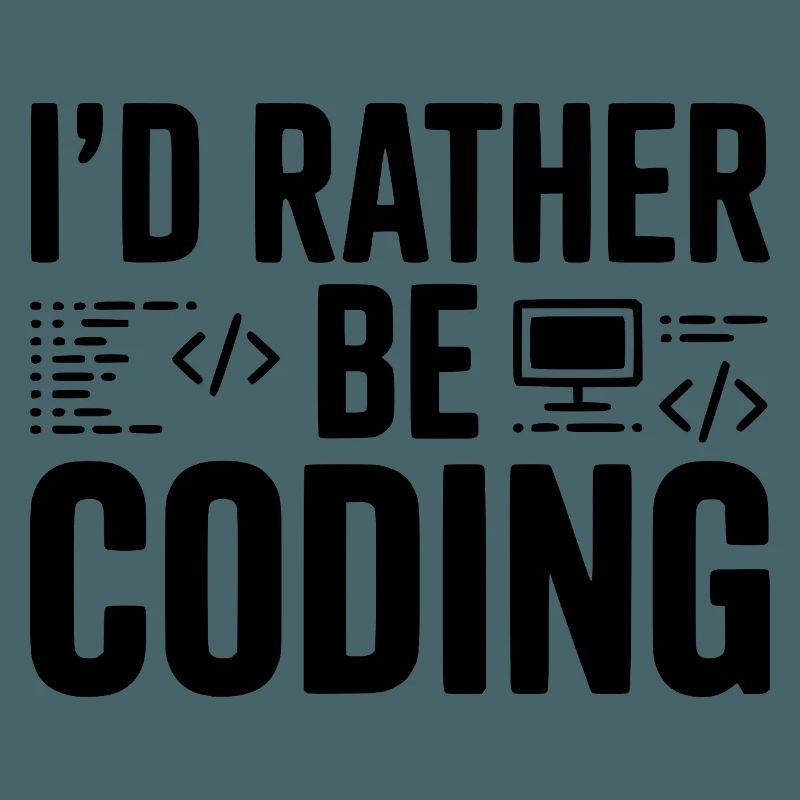 Je préfère coder