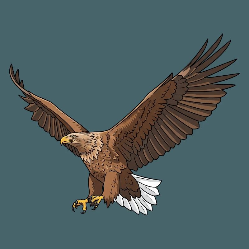 White-tailed Eagle Haliaeetus albicilla Eagle