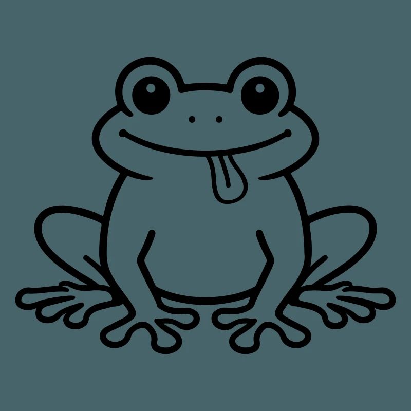 Toad Comic Frog