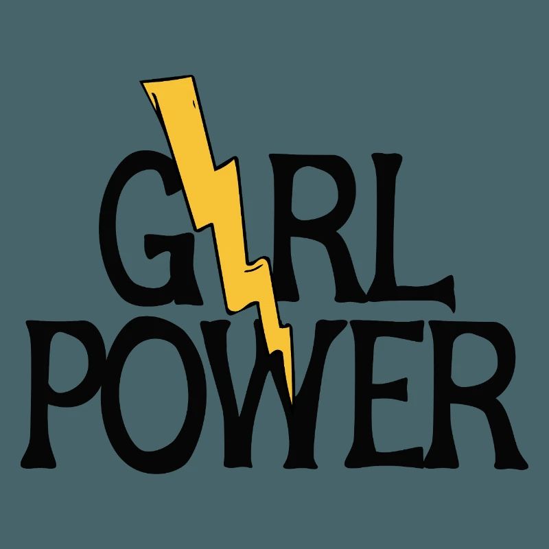 Blitz-Mädchen-Power