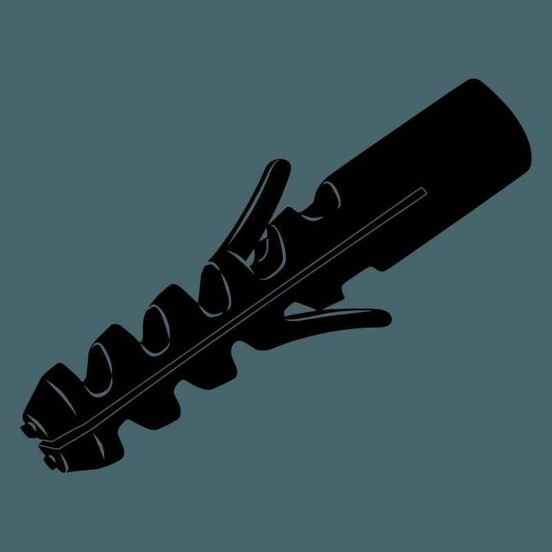 Fiche murale pour vis