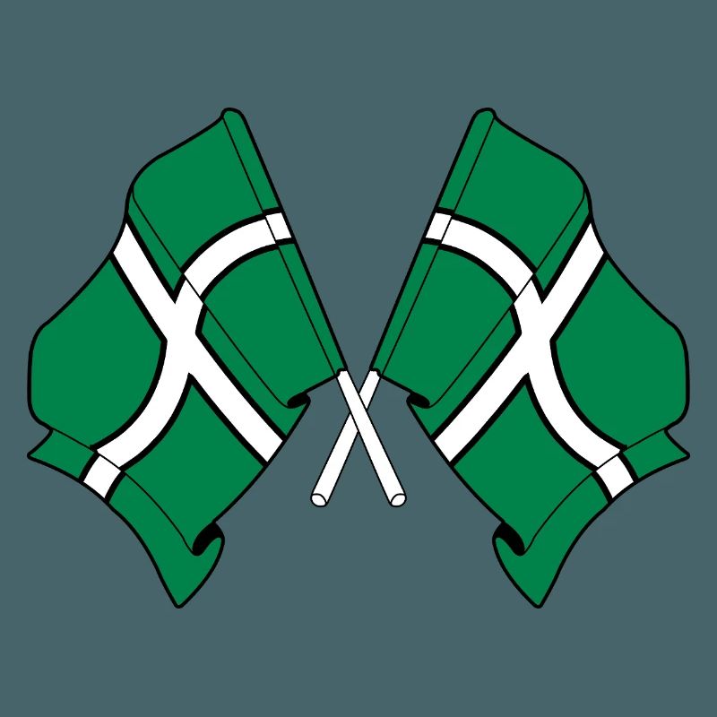 Devon Crossed Flags