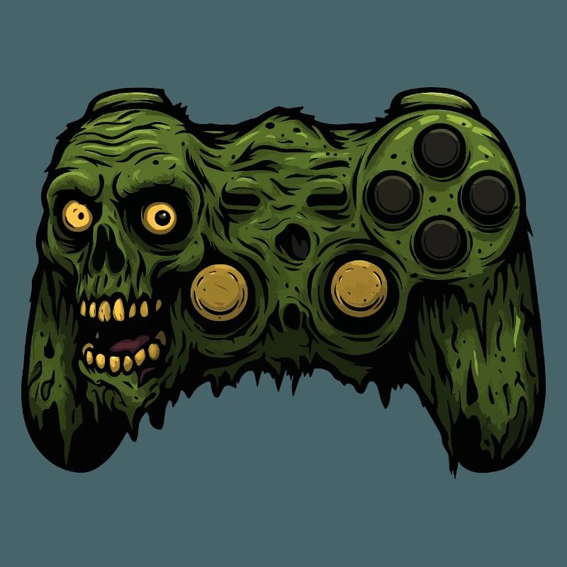Zombie Controller Grunge Tee