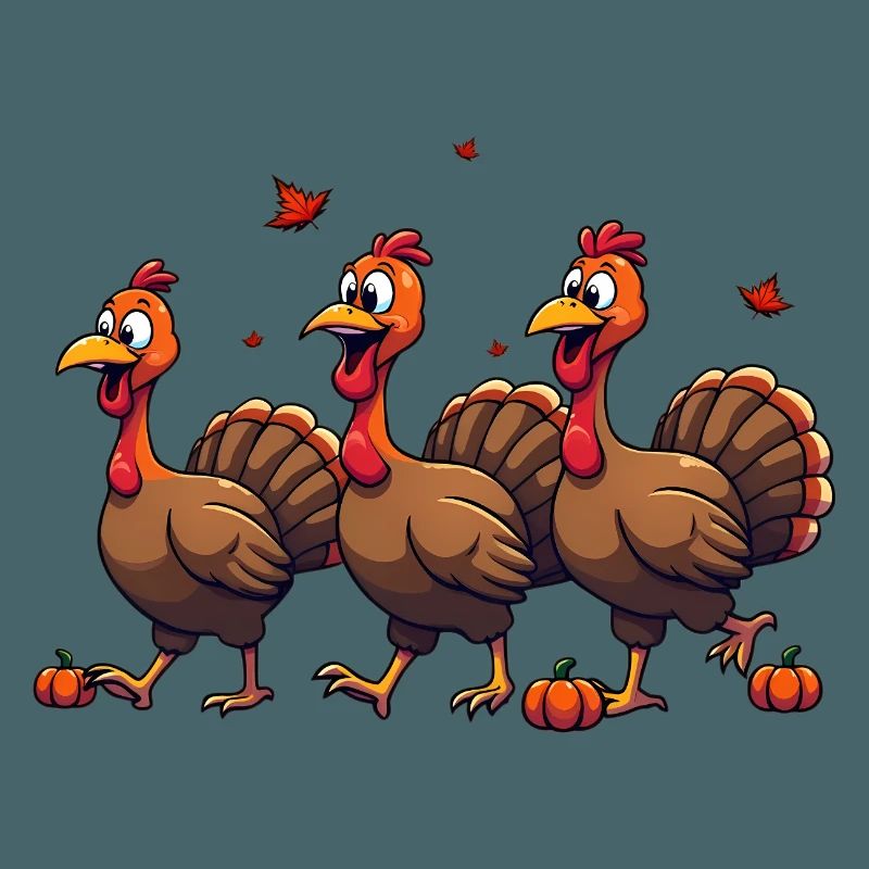 Bébé dinde de Thanksgiving