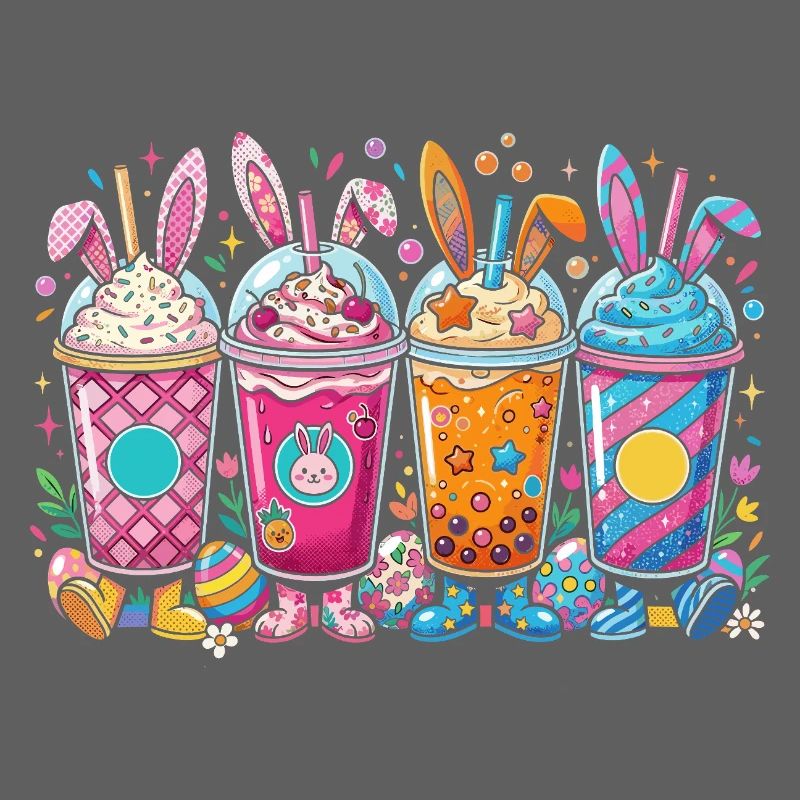 Easter Bunny Shake Set
