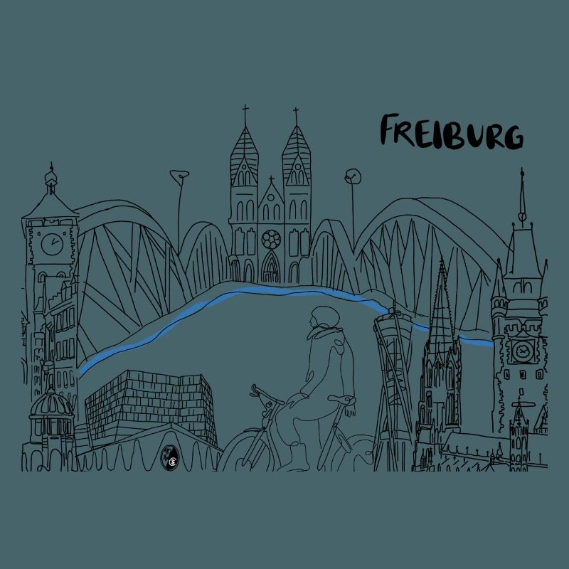Freiburg Skyline 