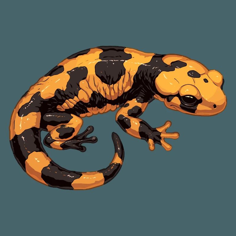 Feuersalamander Salamander