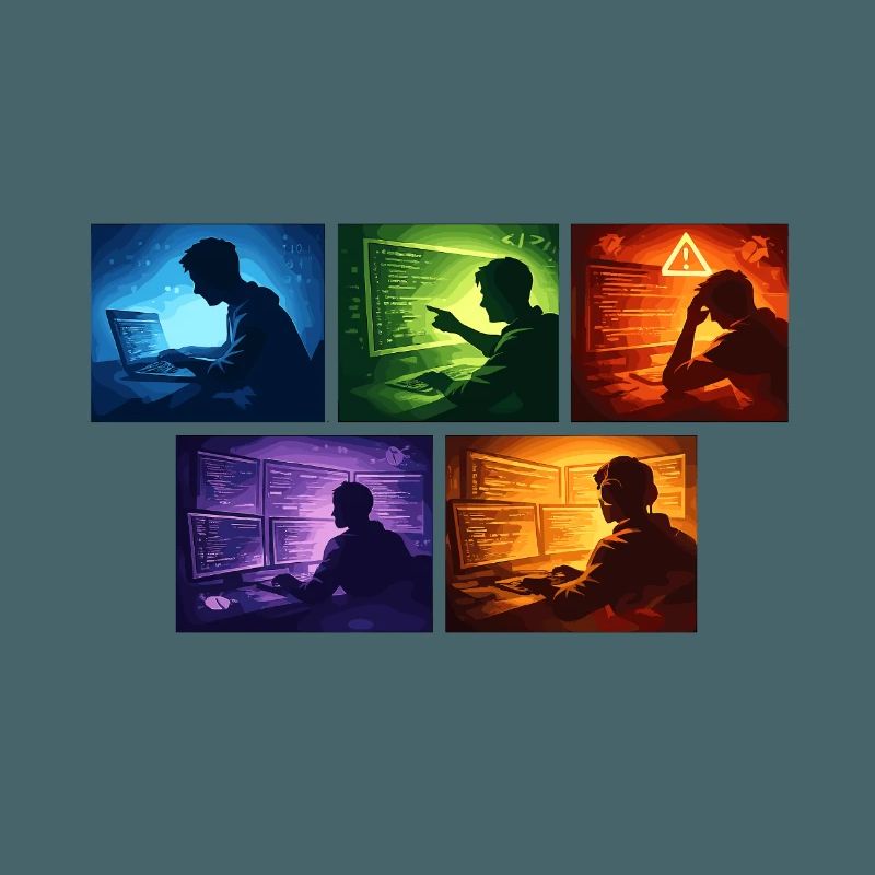Ombre de code multi-écran