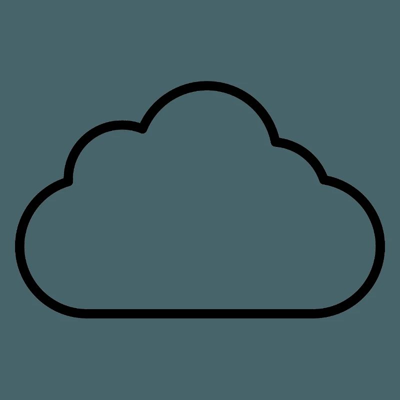 Wolkenumriss