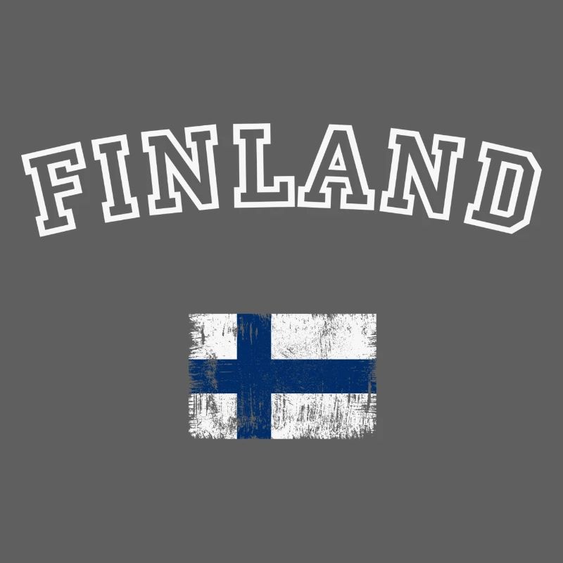 Finnish Flag Arch Tee
