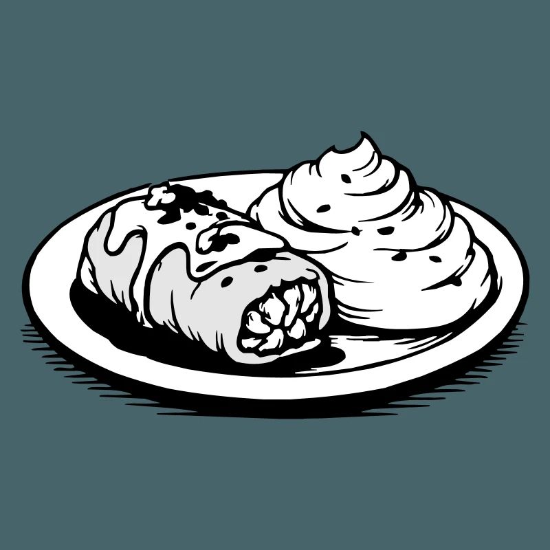 Golubzi cabbage wrap with mashed potatoes