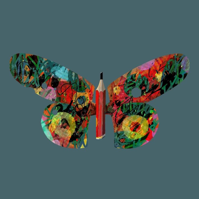 Bunter GraffitiSchmetterling