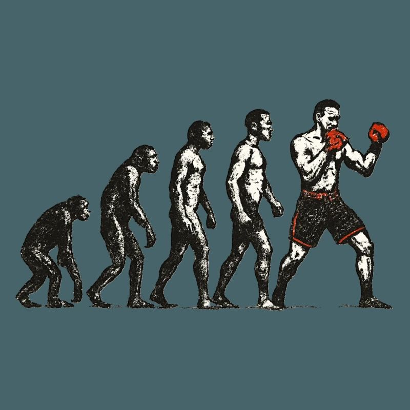Évolution vers un combattant de MMA dans le style grunge