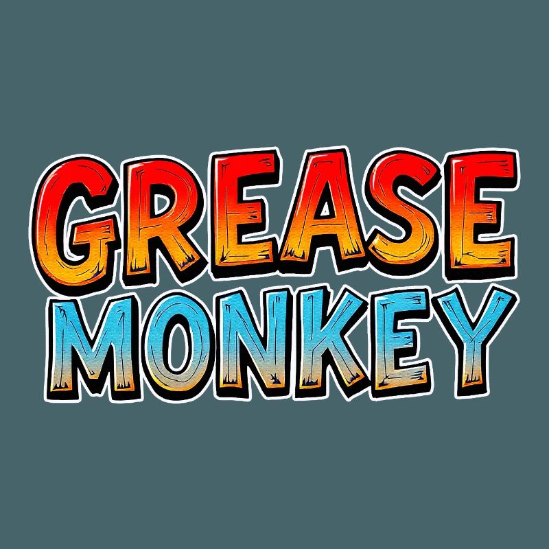 GreaseMonkey Cartoon-Text