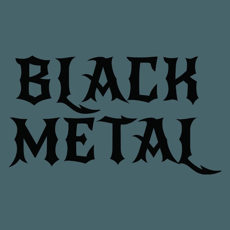 Black Metal-Logodesign
