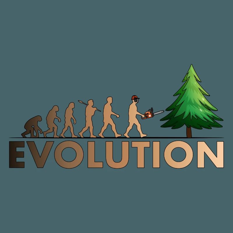 Kettensägen Evolution Farbe