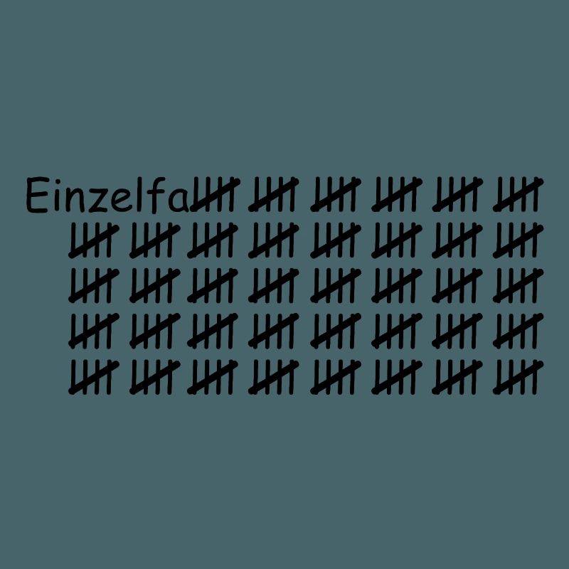 Einzelfall schwarz