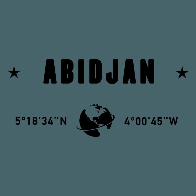 Abidjan Ivory Coast Coordinates Earth