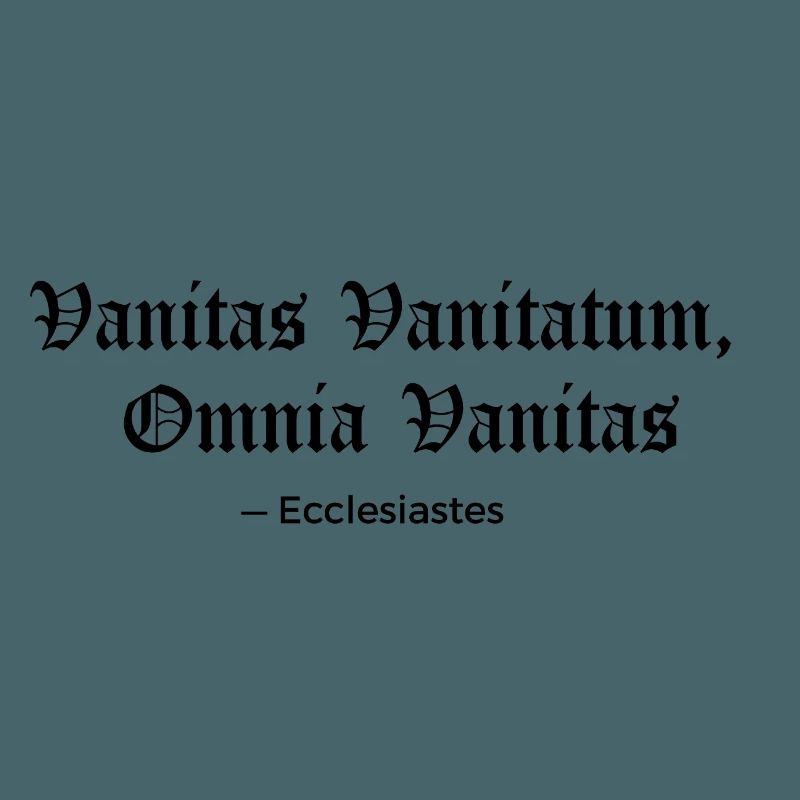 Ecclesiastes