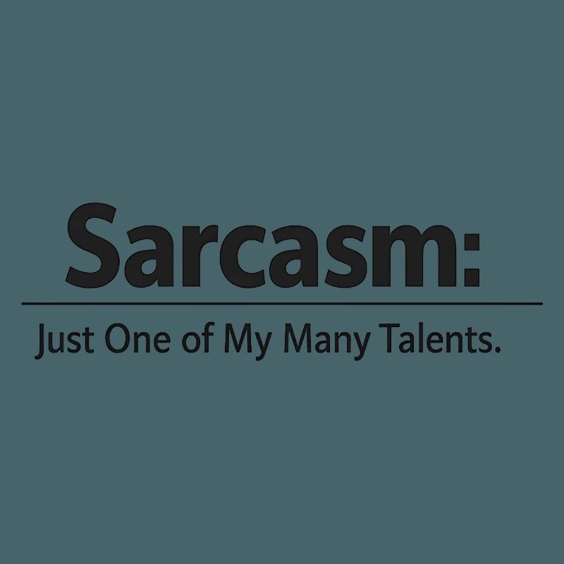 Sarcasm / Sarkasmus
