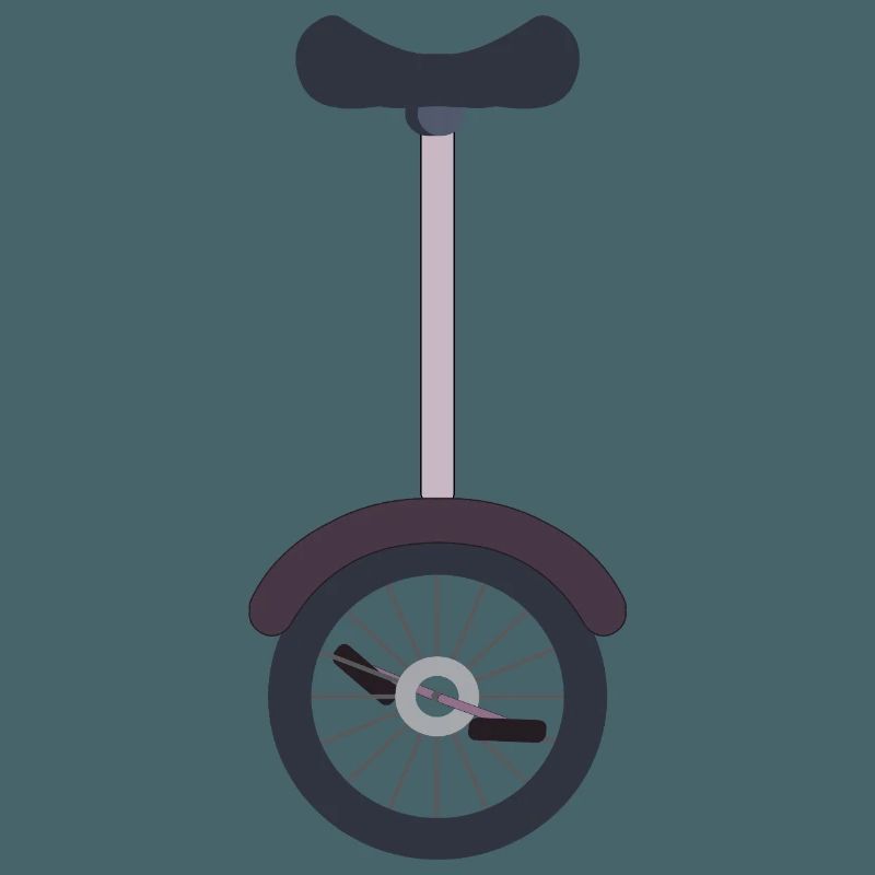 Einrad Einradfahrer