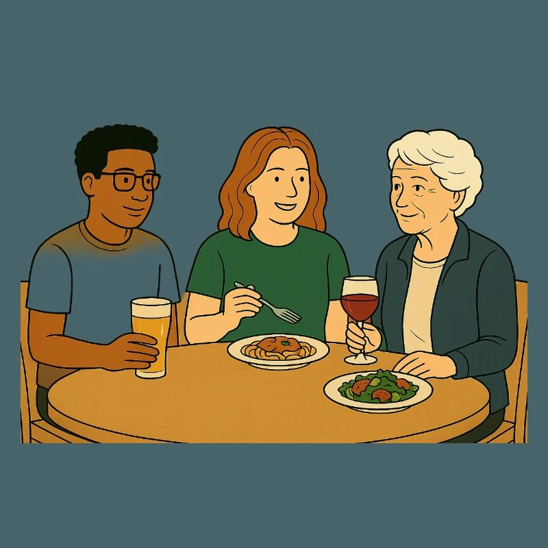 À table