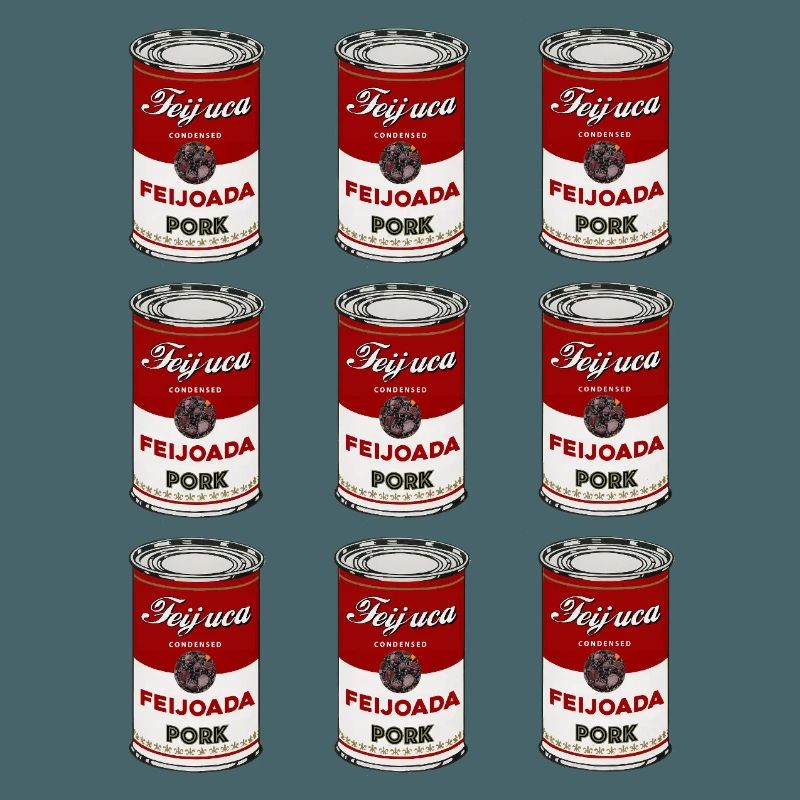 Feijoada Pork Can Pattern