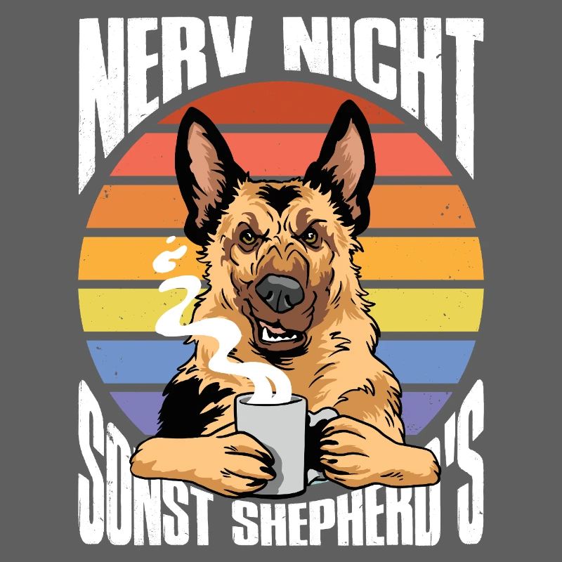 Schäferhund Geschenke Hund Herrchen Gassi