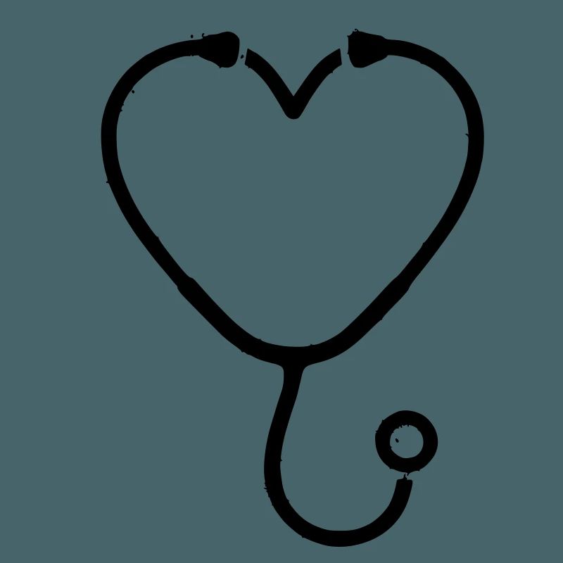 Plan de médecine cardiaque par stéthoscope
