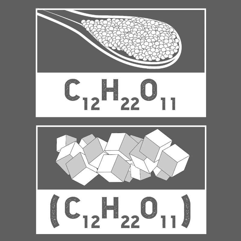 Chimie des formules structurales, science du laboratoire de physique