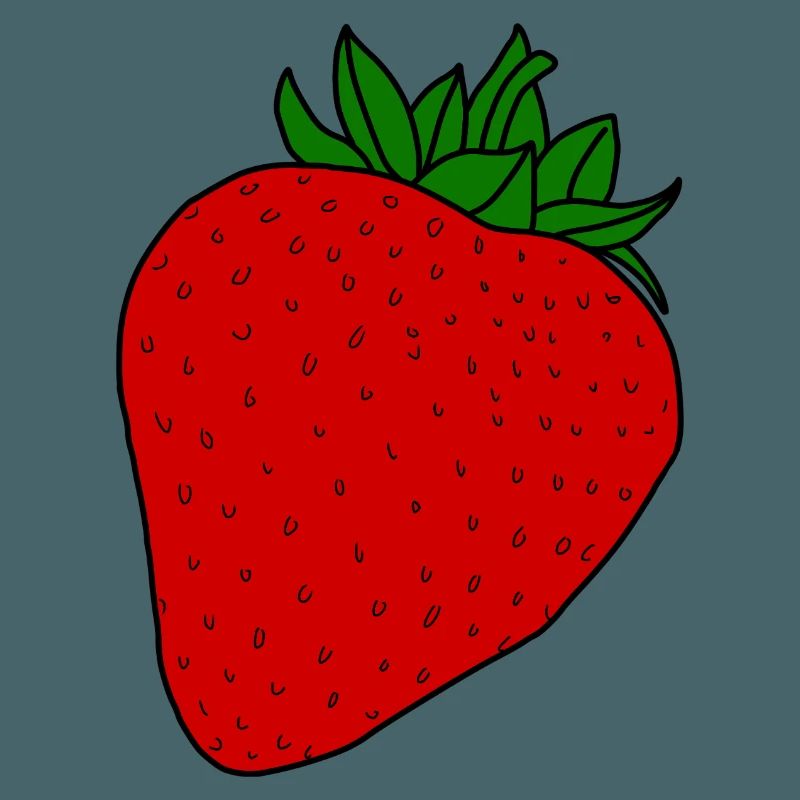 Rote Erdbeere