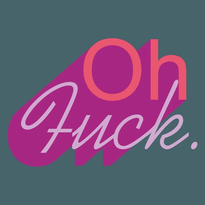 Oh merde le script en teinte violette