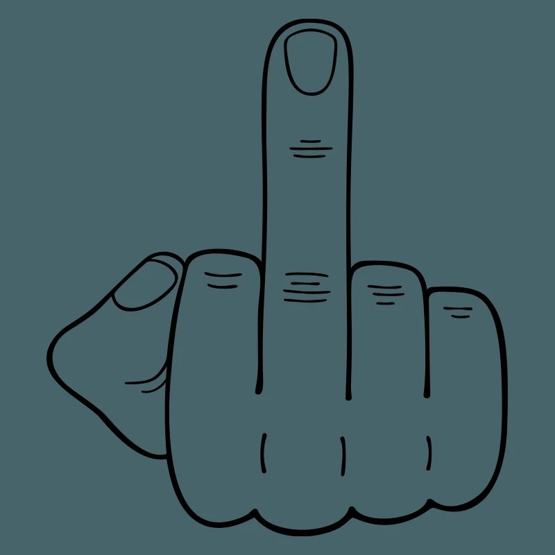 Mittelfinger
