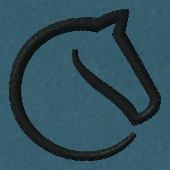 black lichess logo